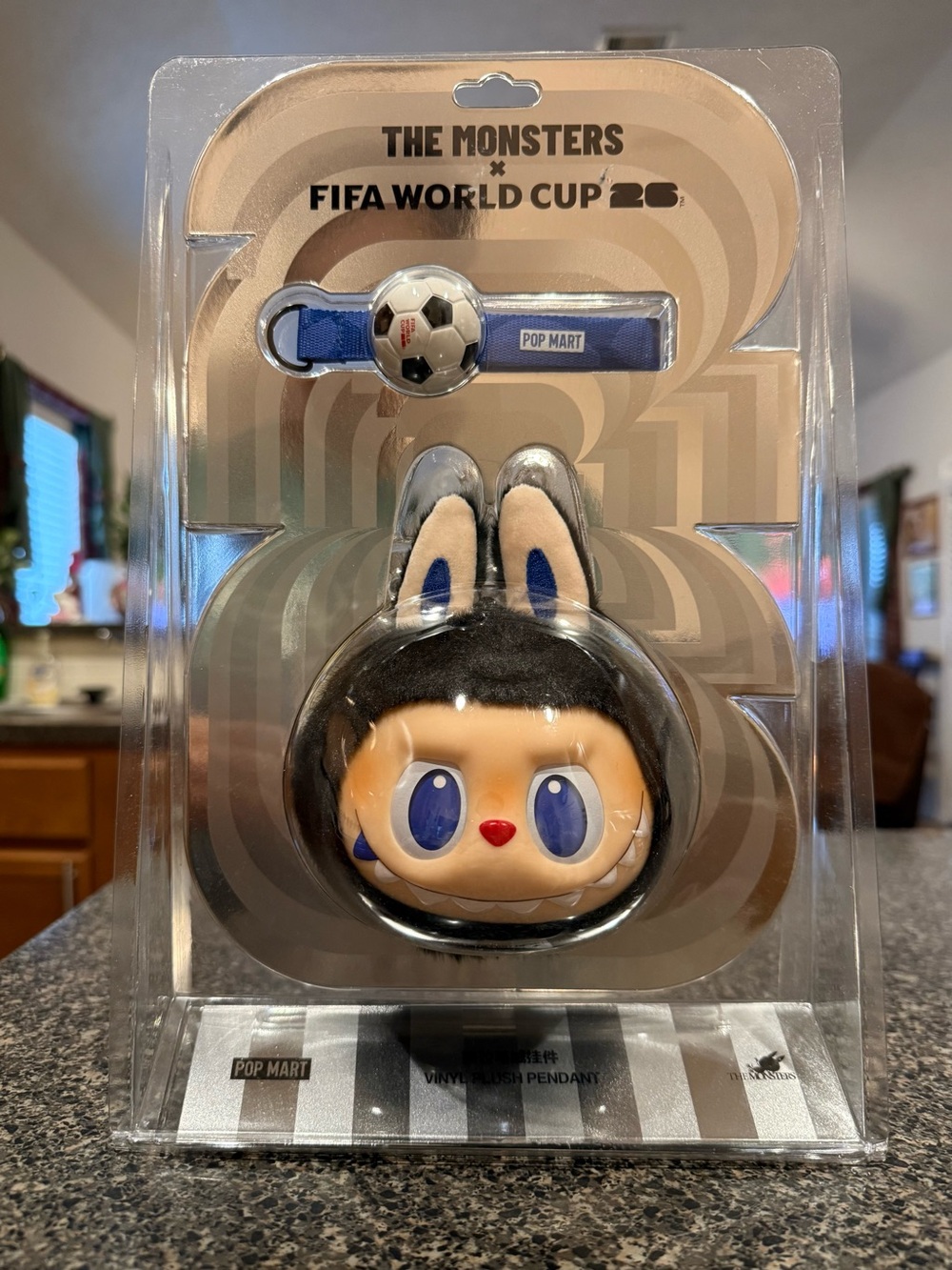 The Monsters FIFA World Cup Vinyl Keychain Pendant